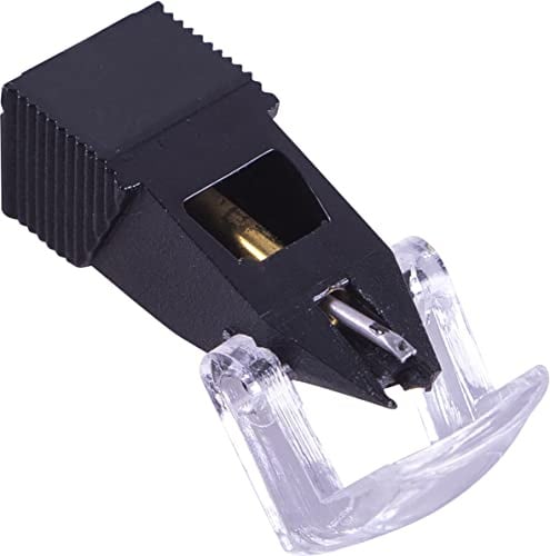 Replacement Styli for 22-155 (IDN-155 E) Black (Dual) I, Ellip Tip. Turntable Needle, Needles. Record Player Needle.