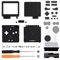 eXtremeRate Full Gehäuse für Nintendo Gameboy Advance SP,IPS Ready Upgraded Hülle & Taste Case Cover Shell Abdeckung Buttons für gba Konsole IPS&Standard LCD(KEIN Konsole&Platine)-Schwarz