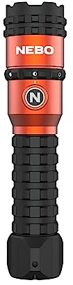 NEBO Master Series FL3000 Taschenlampe mit 5 Lichtmodi - Wiederaufladbar & Wasserdicht - Camping & Wandern Zubehör