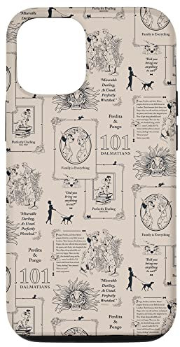 iPhone 14 Disney 101 Dalmatians Vintage Book Print Case