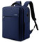 HOMIEE Sac à Dos Cabine Léger pour Ryanair, Sac à Dos Voyage Ordinateur Portable 15,6 Pouces, Bagage à Main avec Chargement USB pour Voyage Affaires Loisir, Bleu Profond