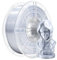 iBOSS PLA+ Filament Silberfilament, helles und hartes 3D-Druckermaterial, 1,75 mm + / 0,02 mm 1 kg Spule (2,2 LBS), geeignet für die meisten FDM 3D-Drucker, Seide Silber