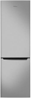 Amica KGCN 388 140 E Stand Kühl-Gefrierkombination, 54 cm breit, 250L, NoFrost, FreshZone, Edelstahloptik