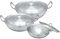 NTI 6 Pcs Master Cook Traditional Karahi Set with Lids | Indian & Pakistani Curry | Professional Or Home Kitchen | Round Wok | Karai | Kadhai | Cookware | Kitchenware | UK Free P&P, CPK199_1-3_3PC