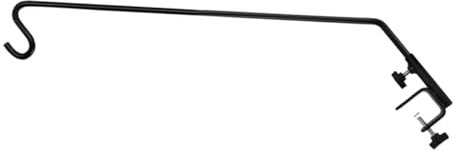 PHENOFICE Adjustable Heavy Duty for Railing Multi-Functional Bird Feeder Pole Hanger for Hanging Plants and Flower Baskets Conditions Easy Installation