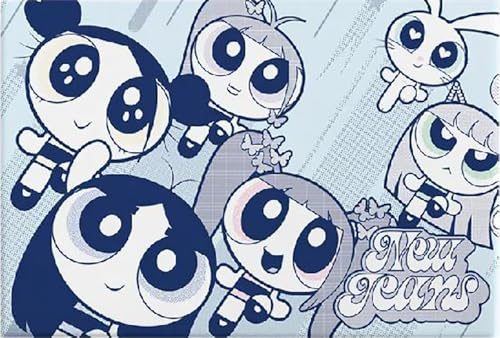 Newjeans Get Up : The Power Puff Girls X NJ Box Ver. (B Version) 2. EP Album CD + Fotokarten + Fotobücher + Lyric Book + Aufkleber + Postkarten + Lesezeichen