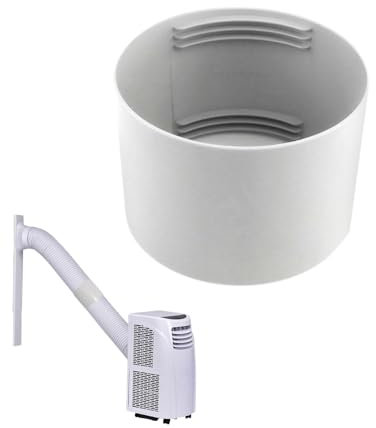 Adaptateur De Tuyau D'échappement Climatiseur, Adaptateur Rallonge Tuyau Évacuation Climatiseur Mobile, Embout Climatiseurs Mobile Déchappement De Climatiseurs, Accessoire Climatiseurmobile(15CM)