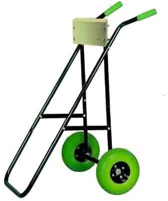 Außenborder-Transportwagen bis 40 kg Klappbar mit PU-Pannenschutzrädern | siehe Beschreibung | Ergonomisch | Für Außenbordmotoren bis 40 kg Gewicht, ruhigen & platzsparende Lagerung | Für Caravan