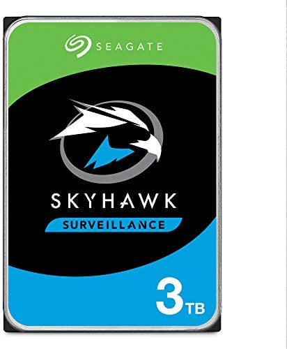 Seagate Disco rigido Skyhawk 3 TB (3000 GB) S-ATA 3 (ST3000VX009)