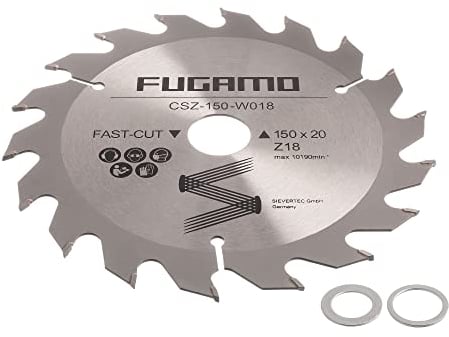 HM Kreissägeblatt Ø 150 x 20/16 mm 18 Zähne Sägeblatt für Weicholz Spannplatte