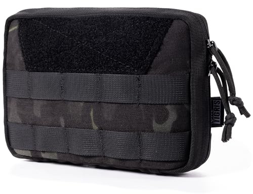OneTigris EDC Tasche, Gürteltasche MOLLE Taktische Hüfttasche Wasserdicht Molletaschen für Camping Wandern Radfahren Klettern und Reisen