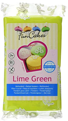 FunCakes Fondant -Lime grün (1 x 250 g)