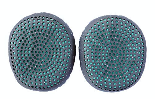 Replacement Earpads Protein Pillow Foam Cover for Skullcandy Riff Wireless Headphones (Gray-Speckle-Miami)