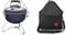 Weber 1126804 Smokey Joe Premium, Holzkohlegrill, 37 cm, slate blue, für unterwegs, tragbar + Premium Tragetasche für tragbaren Holzkohlegrill Smokey Joe, schwarz, 39,4 x 33,5 x 5,6 cm