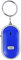 Localisateur de Clé Sifflet électronique Recherche de Clé Commande Vocale Dispositif Anti-Perte Sifflet Recherche de Clé Traceur de Porte-clés(Bleu), Système D'alarme