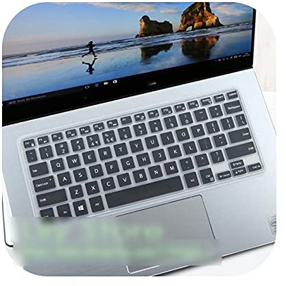 Keyboard cover Silicone Keyboard Cover for Dell Xps 13-9343 9350 9360 7347 7348 7352 7353 7359 13Wd 13Br/BD Xps13 9343 2017-Black