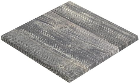 WERZA | Werzalit Tischplatte | Rustikales Kiefer | B:T 60 x 60 cm | Topalit Gartentischplatte | Perfekt für klappbare Gartentisch, Esstisch | Wasserfest | Restaurant, Cafe, Bar | Indoor und Outdoor