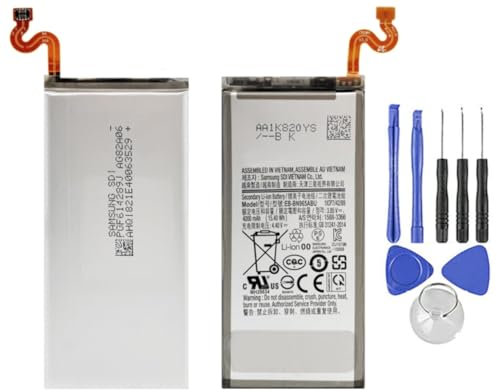 Audiosystem BATTERIA per SAMSUNG GALAXY NOTE 9 SM-N960F EB-BN965ABU con Capacità Originale 4000MaH, INCLUSO KIT MONTAGGIO