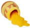 AnsonBoy Yellow Honey Pot Cat Bed Honey Jar Shape Cat Bed Cute Plush Cartoon Warm Pet Bed Cat House Mat Soft Pet Nest for Small Cat Dog
