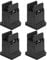 lyrlody Raised Bed Blocks, 4pcs Adjustable Furniture Risers with Screw Clamp Rubber Bed Couch Risers Table Desk Feet Leg Riser for Cabinet Sofa Feet Lifting (Black)