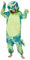Loiahoer Unisex Erwachsene Triceratops Onesie Kostüm Pyjama Tie-dye Dinosaurier Karneval Halloween Cosplay Kostüm Neuheit Tier Weihnachten Schlafanzug Pyjama Set für Familie & Paare