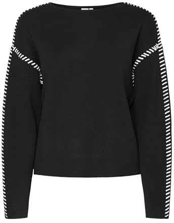 YAS Damen Yasstitcha Ls Knit Pullover S. Noos Yasstitcha Ls Knit Pullover S. Noos (1er Pack)