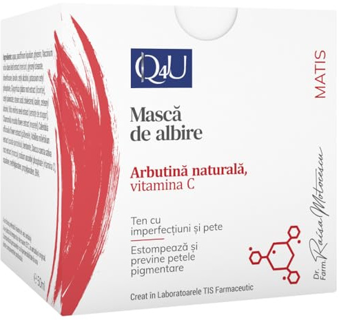 TIS Maschera Viso Schiarente | Crema Sbiancante, Antimacchie e Schiarente Viso | Macchie Scure, Marroni, Previene Nuove Macchie, Anti-Macchie Solari | Uniforma il tono, Illumina, Antietà e Idrata 50ml