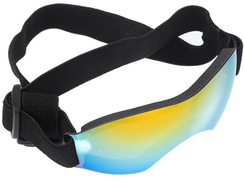 GANAZONO Hundebrille mit UV Schutz und Winddichtem Design aus PC für Kleine Hunde Modische Sonnenbrille für Hunde bei Sommerferien und Outdoor Aktivitäten