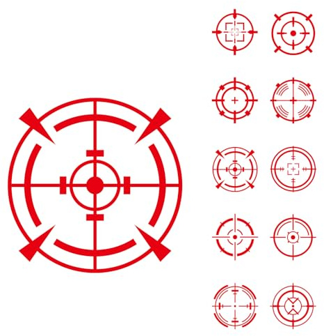 20pcs Toilet Target Stickers, Waterproof Durable Potty Training Stickers Pee Toilet Aiming Target Decals for Boys Bathroom Urinal & Restroom