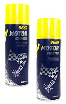 MANNOL Motor Starter Starthilfe Spray 2 Stück á 450 ml