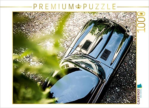CALVENDO Puzzle EIN Motiv aus dem Kalender Jaguar E-Type 2018 | 1000 Teile Lege-Größe 64 x 48 cm Foto-Puzzle für glückliche Stunden