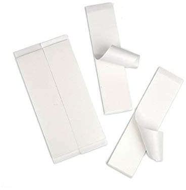 ASC 100 Pack - Number Plate Sticky Pads - Registration Plate Adhesive Pads 95mm x 25mm