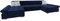 Mirjan24 Ecksofa Alia mit Regulierbare Armlehnen, 2 Bettkasten und Schlaffunktion, U-Form Eckcouch vom Hersteller, Sofa Couch Wohnlandschaft (Magic Ve. 2216 + Magic Ve. 2216 + Senegal 818)