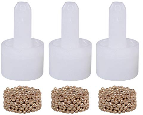 AUMEL Kraftstofftank-Entlüftungs-Set, 3-teilig, für Husqvarna 334T 346 338XPT 340 345 350 357XP 359 435 440 445 450 460 570 575 576 Ersatzteil ersetzt 53728 2301 537359501 501152901