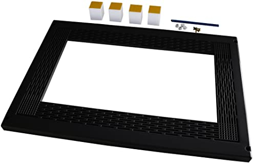 Marco microondas 600x400 mm (Negro)