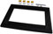 Marco microondas 600x400 mm (Negro)