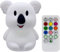 Tekemai Nachtlicht, Kindernachtlicht, Nachttischlampe für Kinder, mehrfarbiges Licht mit Fernbedienung, bruchfest, einstellbare Helligkeit und Farbe, Timing-Funktion - Großer Koala