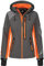Rock Creek Damen Softshell Jacke Windbreaker Regenjacke Übergangsjacke Softshelljacke Damenjacke Regenmantel Outdoorjacke D-402 Anthrazit-Orange XL