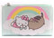 Loungefly X Pusheen Hello Kitty Cloud Lounging Flap Wallet - Fashion Kawaii Cute Wallets, Mehrfarbig