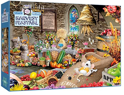 Gibson Games Puzzle 1000 pièces : Fête des vendanges
