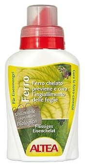 Ferro chelato (300 g), concime liquido preventivo per gli ingiallimenti fogliari