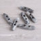 Generic 20Pcs 3.9cm Acryl Knebelknöpfe Kunststoff Knebelknöpfe Ovale Doppellochknöpfe 2 Loch Horn Umschaltknöpfe Nähknöpfe Für Zum Nähen, Basteln und Dekorieren DIY-Kleidung Nähzubehör