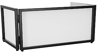 OMNITRONIC MD-2 DJ Booth Cover inkl. Tasche | Faltbarer Sichtschutz für DJ-Tische