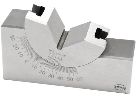 STEINLE 6511 Winkelprisma 75 x 25 x 36 mm Winkelskalierung 0-60°