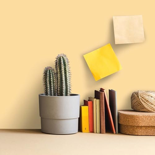 K&L Wall Art Pintura para pared interior amarilla mate, protección de pared, 2,5 litros