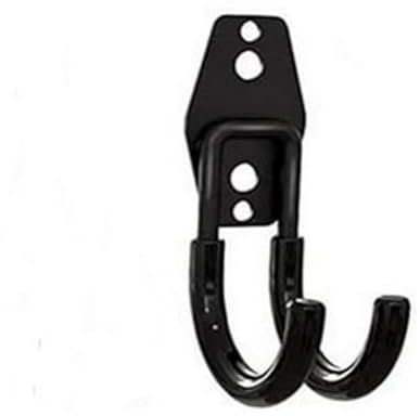 zoele Wall Mounting High Velocity Floor Fan Bracket, Wall Mount Industrial Grade Floor Fan Hook Hanger, Wall Fan Support Hook kit (Black-0)