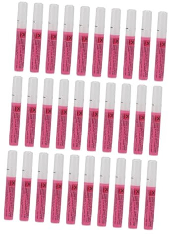 Healeved 30pcs Professional Nail Art Glue for Rhinestones Nail Decorations Super Viscosity Durable Acid Odorless for Home Salon Use