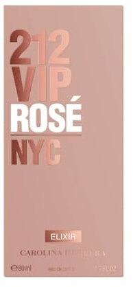 Carolina Herrera 212 Vip Rose Elixir Eau De Parfum Spray 80ml
