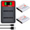 Pickle Power 2Pcs NP-BN NP-BN1 Battery with Dual Charger for Sony DSC-W800 DSC-W830 DSC-WX220 DSC-W810 DSC-W320 DSC-QX100 DSC-QX10