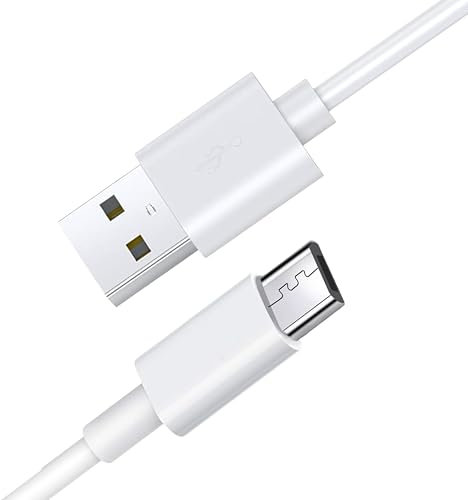 Micro USB Cable, Android Charging Cable, Micro Charging Cable Braided Compatible with PS4 Controller, for Samsung Galaxy S7 Edge S6 S5 J7 J6 J5 J3 Note 5, for Huawei Y7 Y6, for Kindle, (2 Metres)
